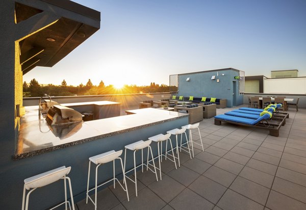 patio at ViO Apartments 