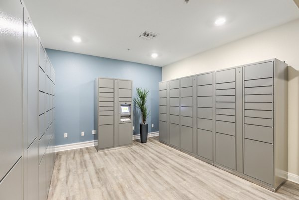 mail room at Stone Canyon Apartments