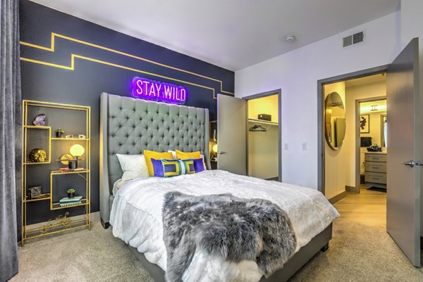 Bedroom at at Veda Apartments