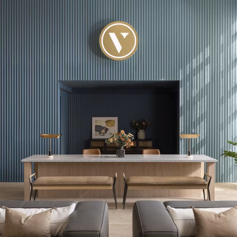 clubhouse at VEDA Apartments 