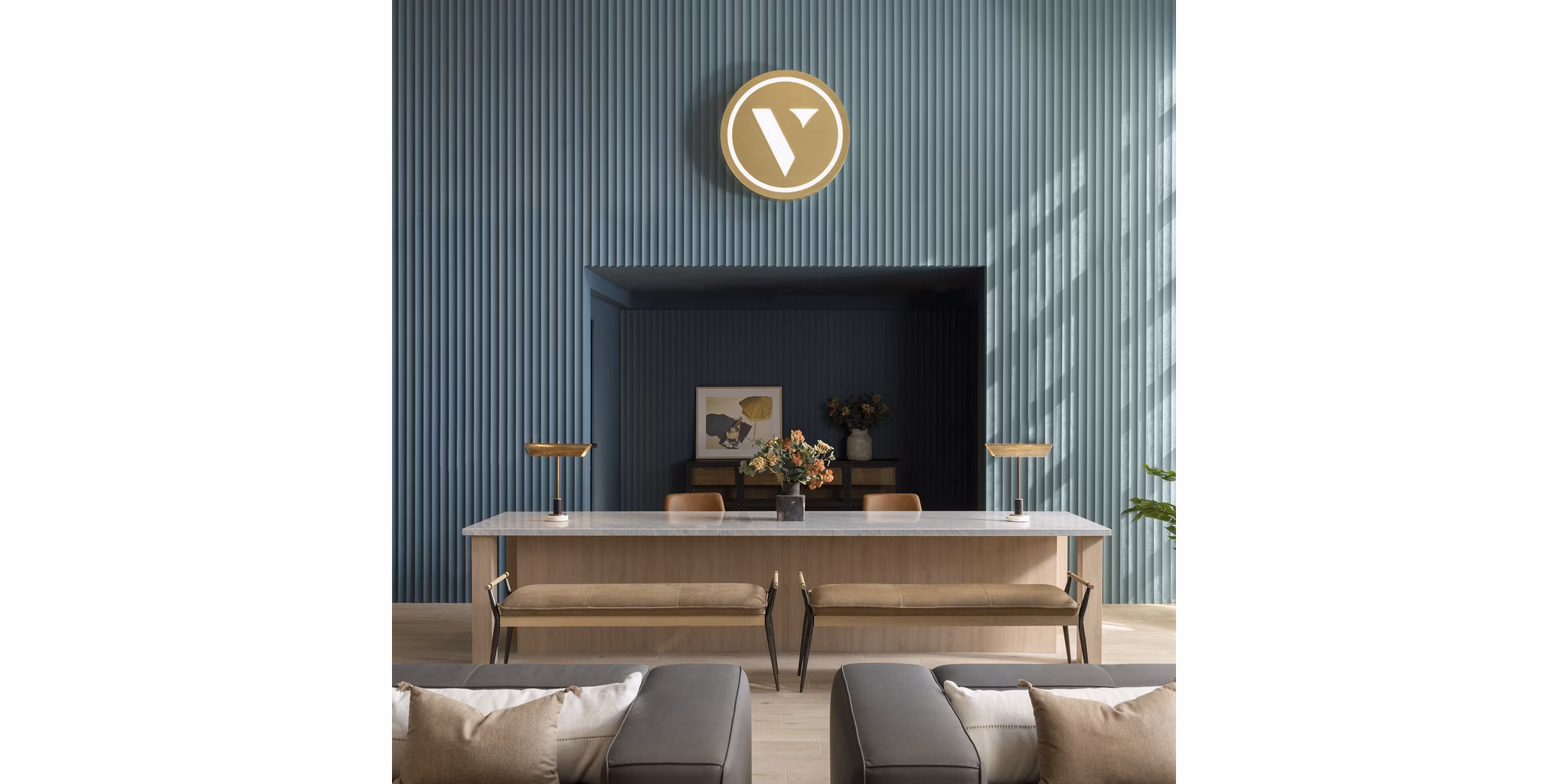 clubhouse at VEDA Apartments 