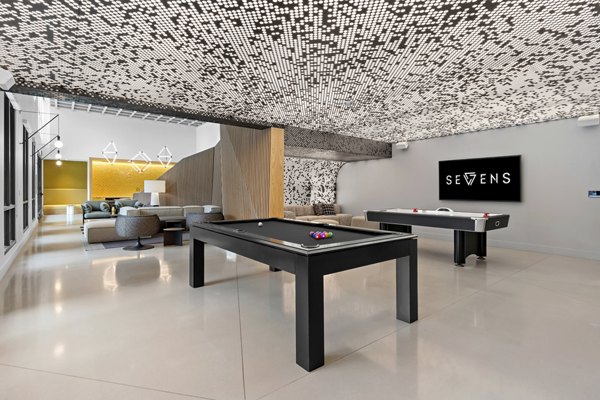 clubhouse at Sevens Apartments