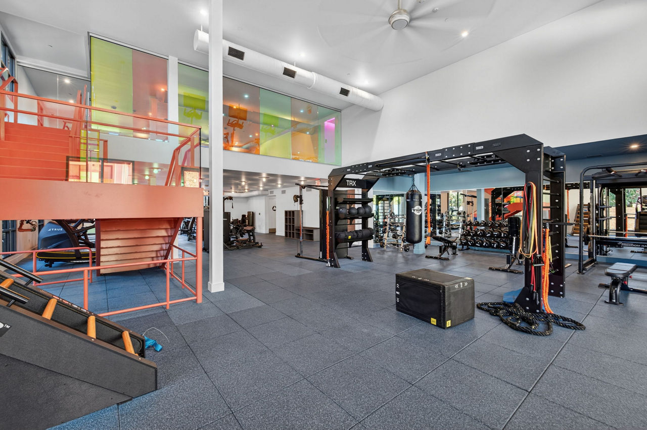 Gym at Sevens Luxury Apartment (1 of 3)