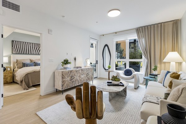living room at Sevens Apartments