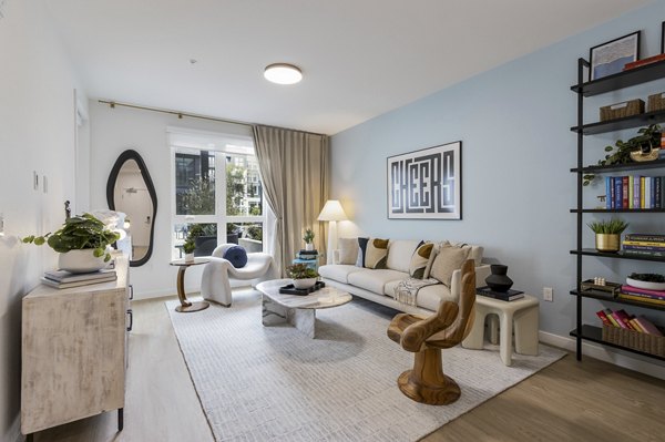 living room at Sevens Apartments