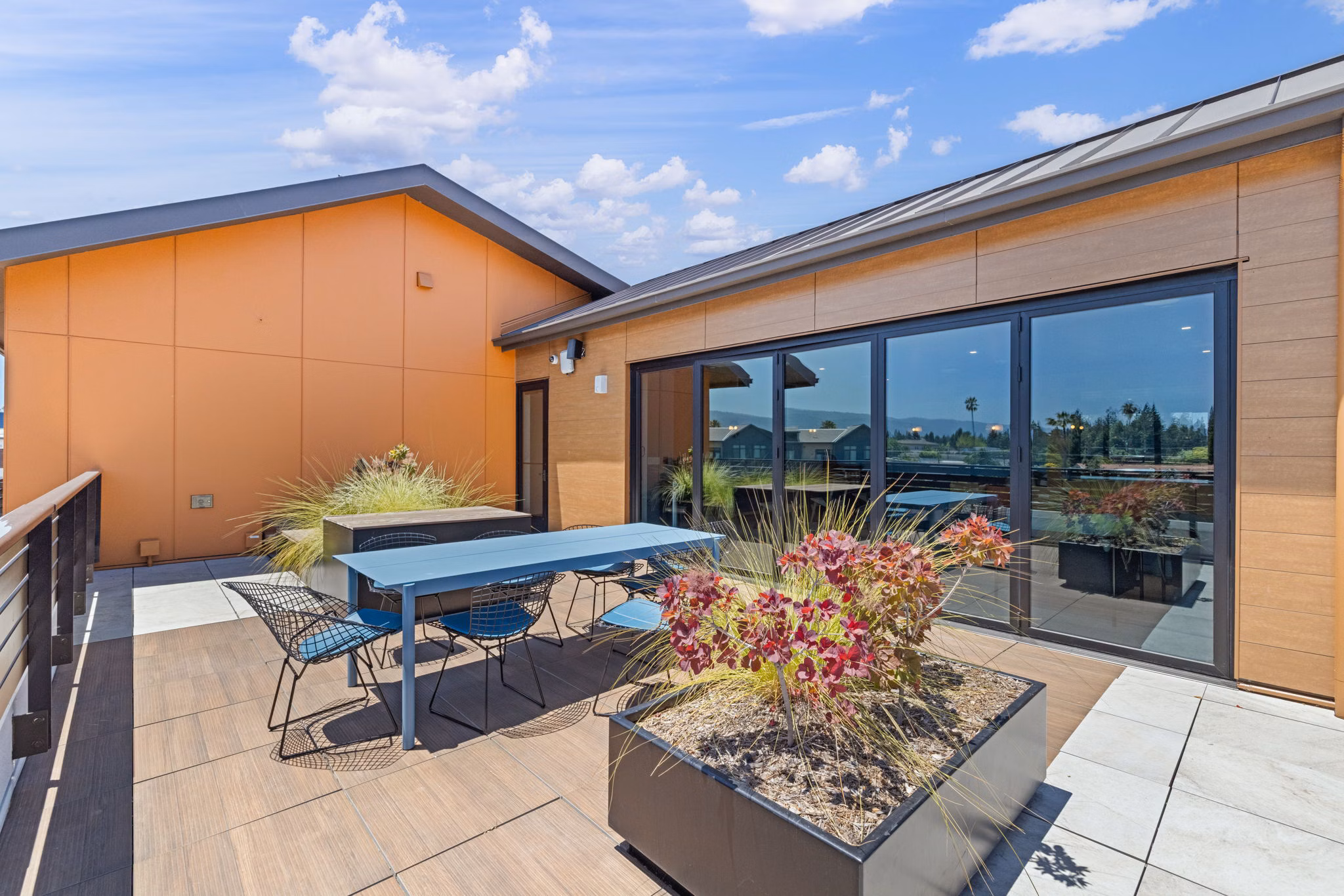 patio at Sevens Apartments