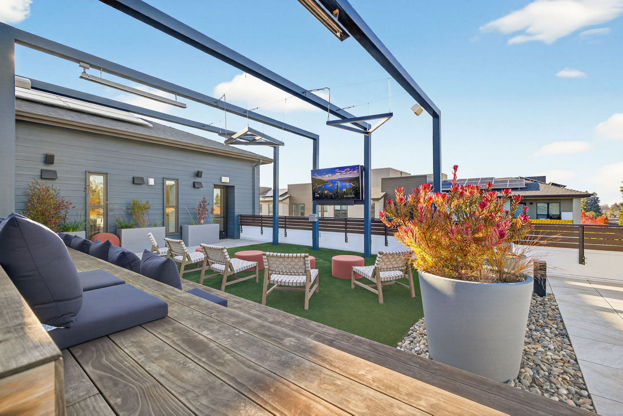 Roof deck at Sevens Luxury Apartment (2 of 7)