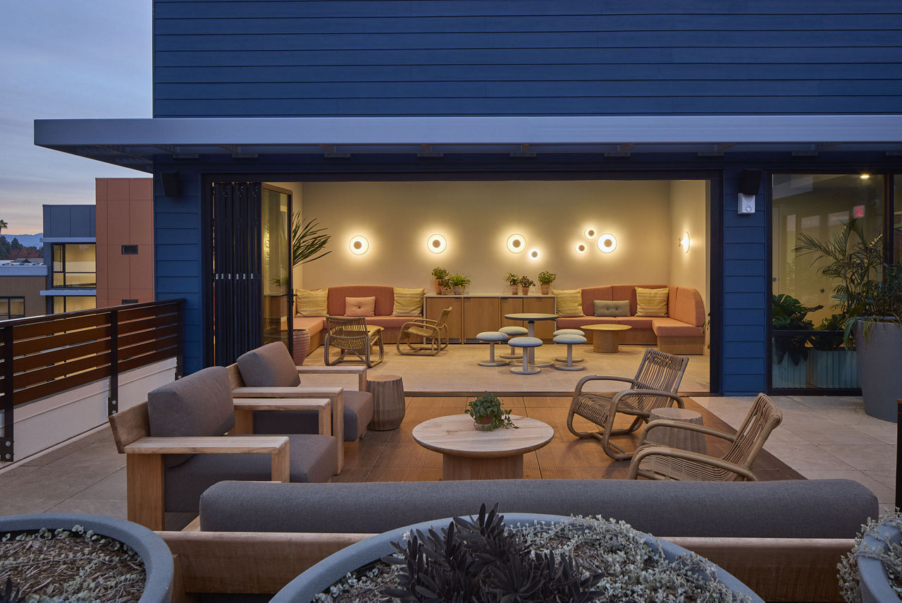Roof deck at Sevens Luxury Apartment (4 of 7)