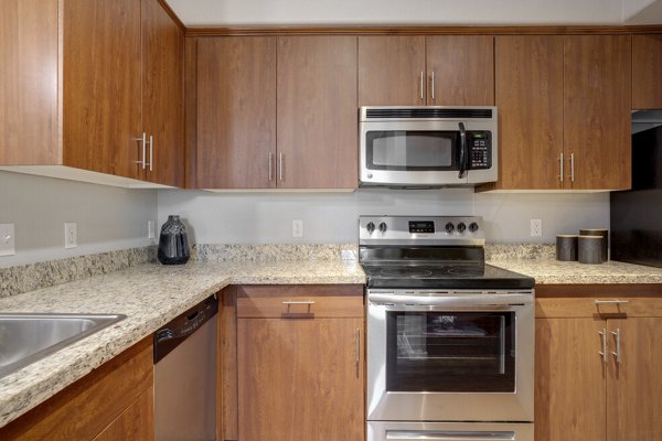 kitchen at Ashton Pointe Apartments