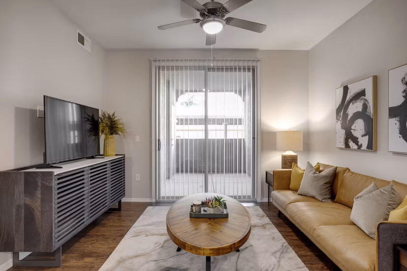 living room at Ashton Pointe Apartments 