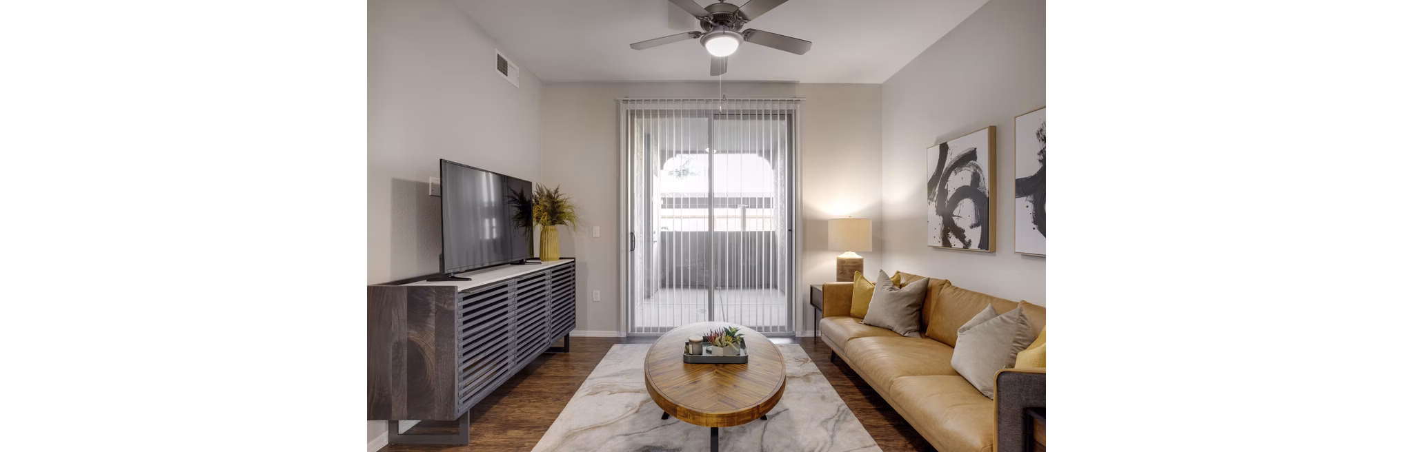living room at Ashton Pointe Apartments 