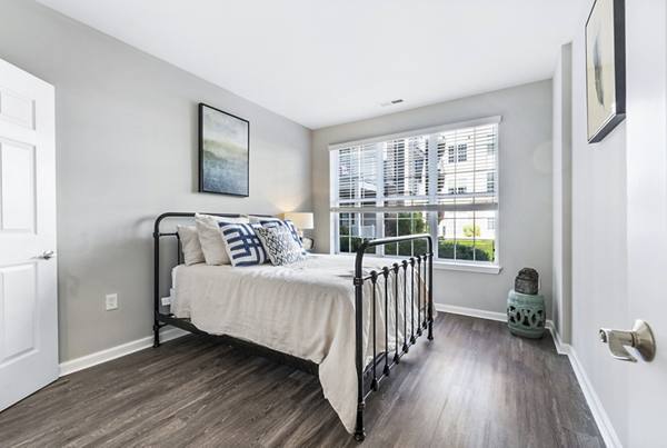bedroom at The Lena Apartments