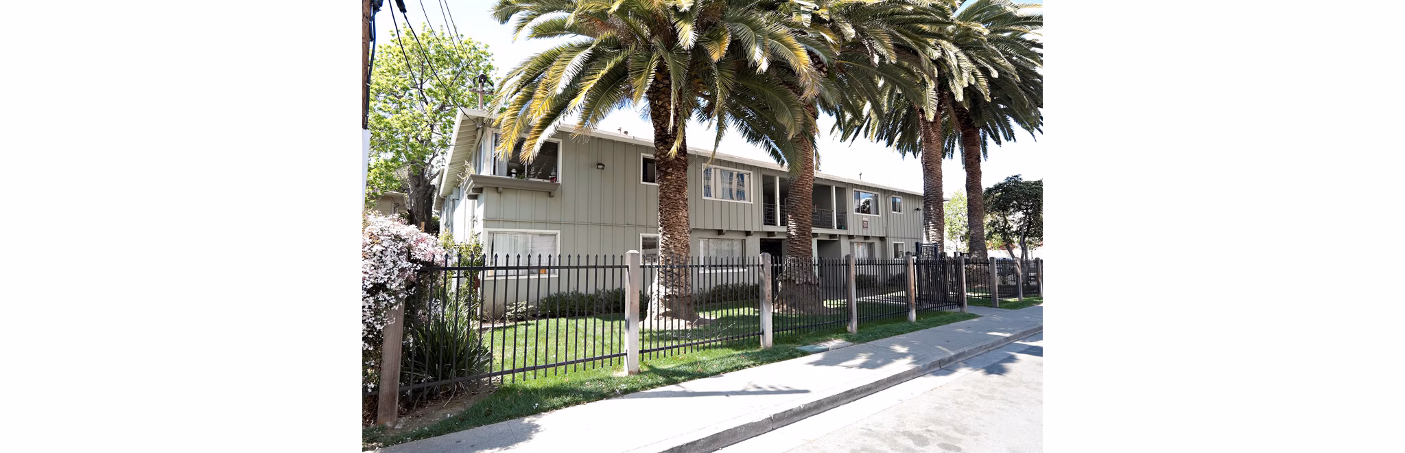 Woodland Park Apartments: Luxury view of modern apartments in a lush setting
