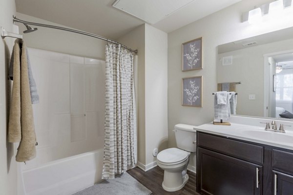 bathroom at Waterford on Mainstreet Apartments