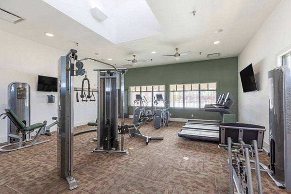 fitness center at Waterford on Mainstreet Apartments