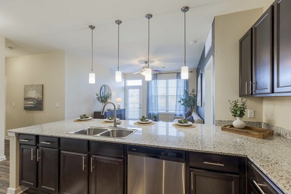 kitchen at Waterford on Mainstreet Apartments