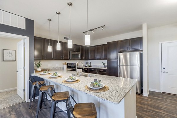 kitchen at Waterford on Mainstreet Apartments