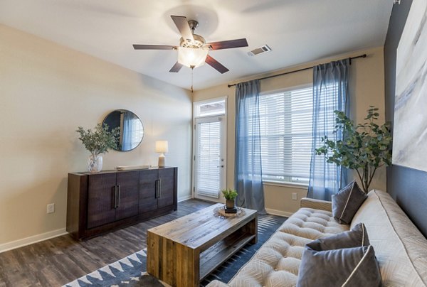 living room at Waterford on Mainstreet Apartments