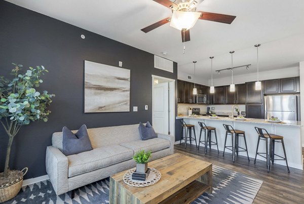 living room at Waterford on Mainstreet Apartments