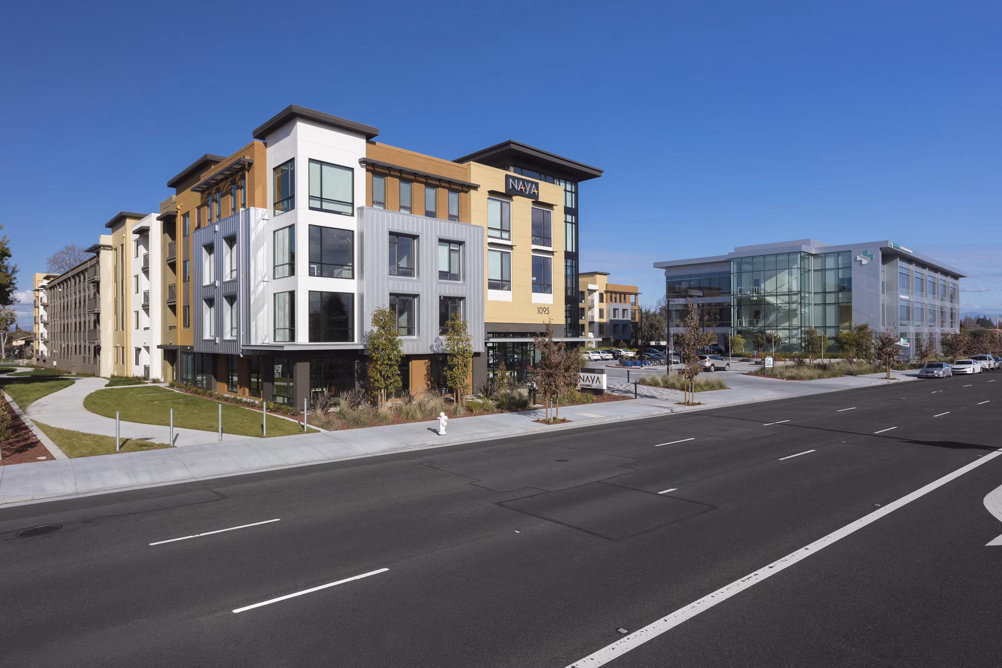 building at Naya Apartments
