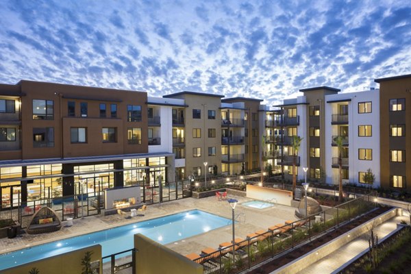 pool at Naya Apartments