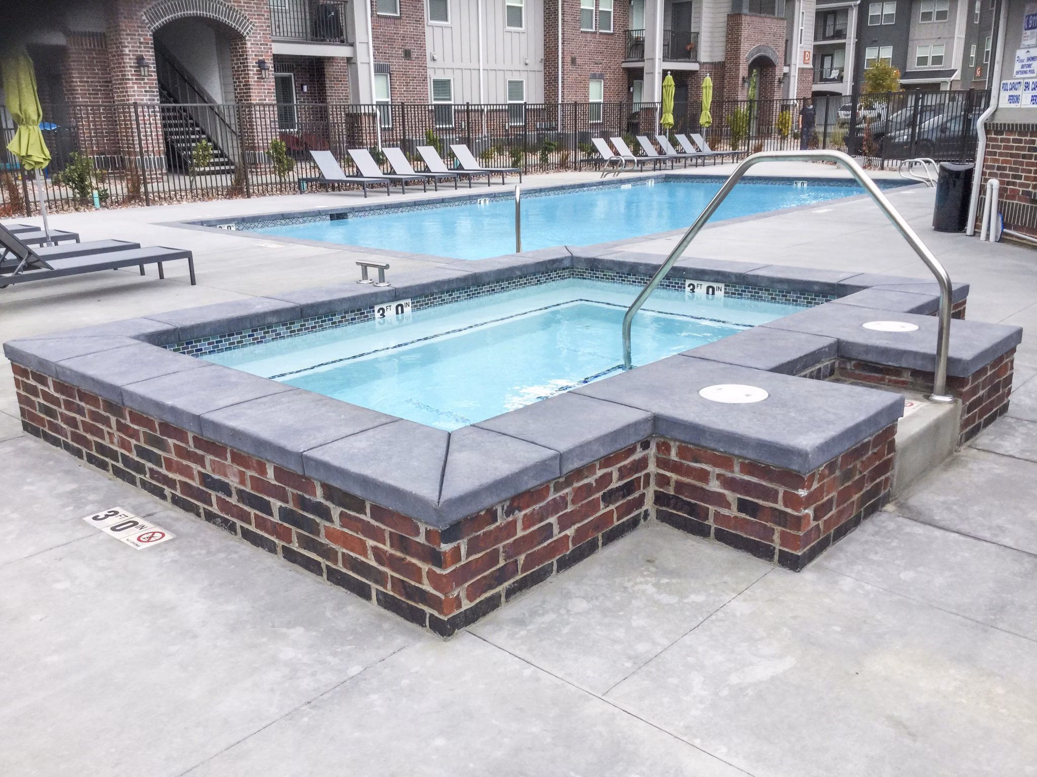 Relaxing hot tub at Avanti at Farmington Station Apartments offering luxurious amenities for residents to unwind and enjoy leisure time