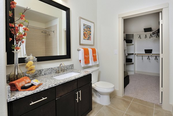Bathroom featuring modern fixtures and elegant finishes at Broadstone Energy Park Apartments