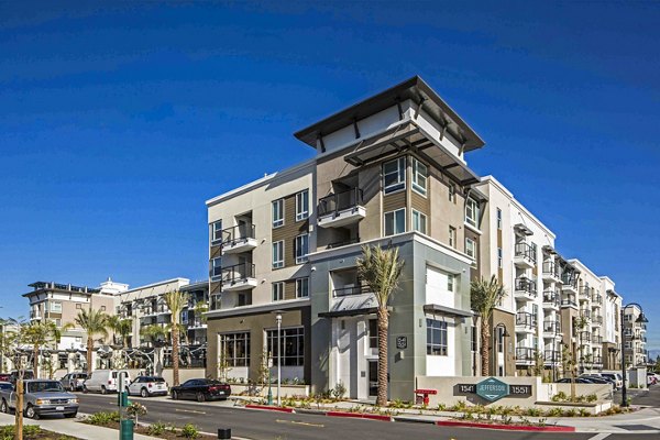 building/exterior at Jefferson Platinum Triangle Apartments