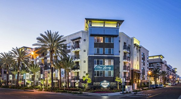 building/exterior at Jefferson Platinum Triangle Apartments