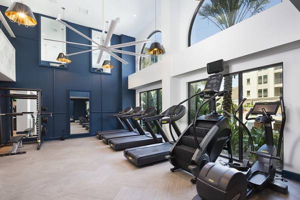 fitness center at Broadstone Cavora Apartments