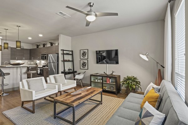 living room at Avenue 900 Apartments