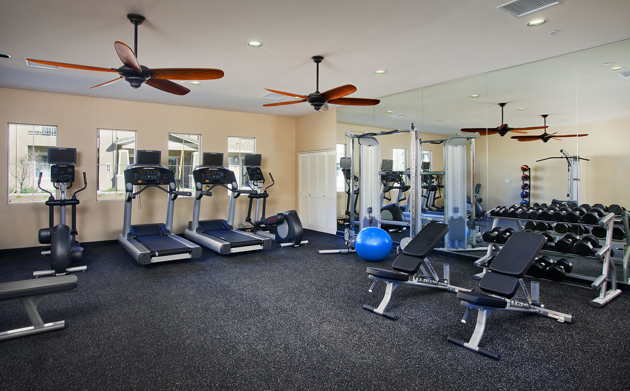 Gym at Oak Springs Ranch