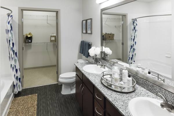 bathroom at Regatta Sloan's Lake Apartments