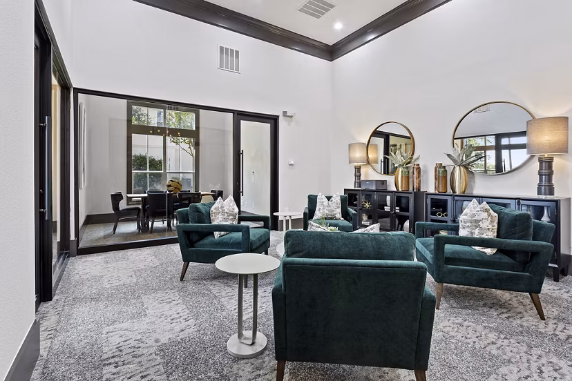 clubhouse at Harlowe Apartments