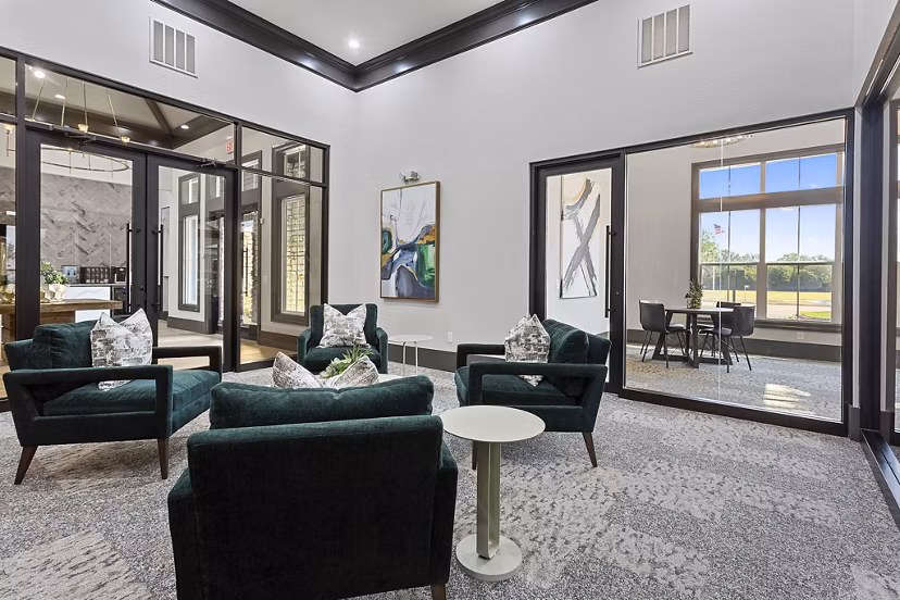 clubhouse at Harlowe Apartments
