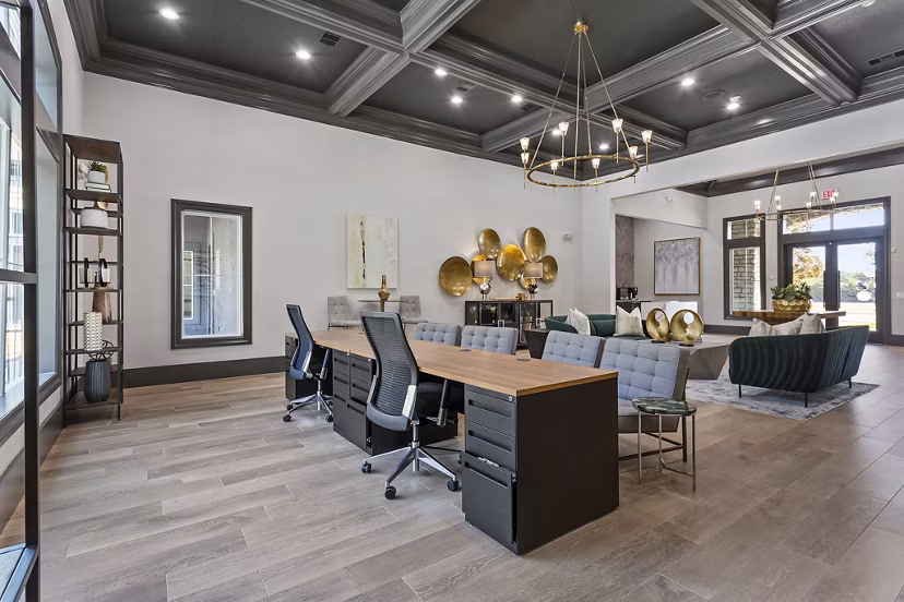 clubhouse at Harlowe Apartments