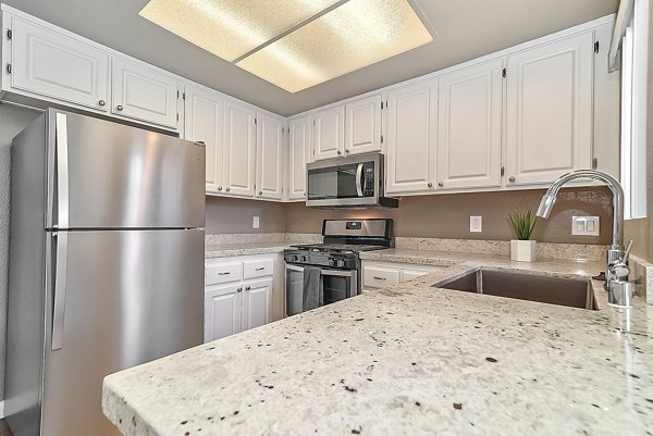 Kitchen at The Galleria Apartments
