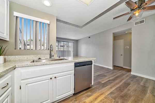 Kitchen at The Galleria Apartments