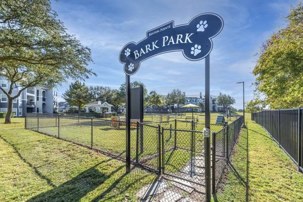 dog park at Benton Pointe Apartments