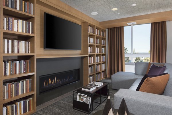 The Standard Apartments: Modern clubhouse with elegant decor for luxury living at The Standard Apartments
