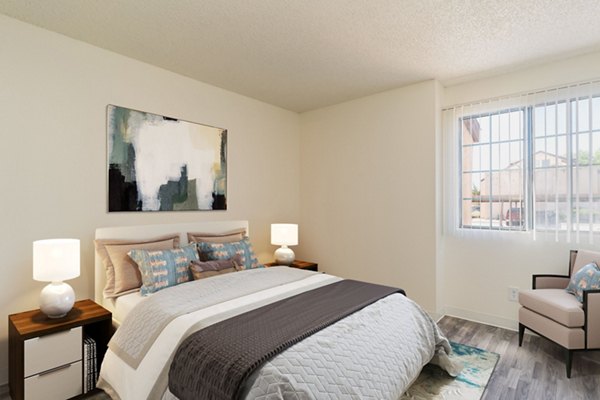 bedroom at Union 505 Apartments