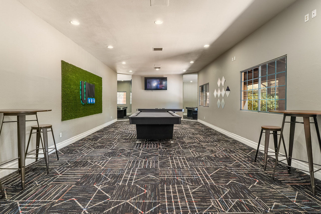 Game room at Union 505 Apartments (1 of 2)