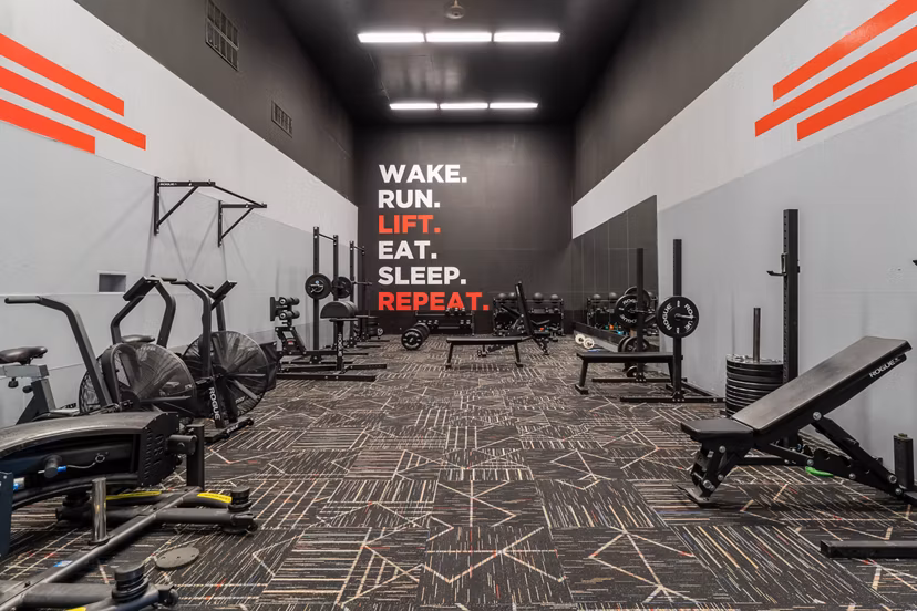 fitness center at Union 505 Apartments