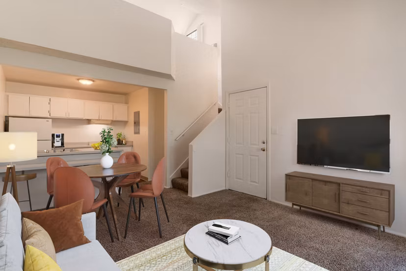 living room at Union 505 Apartments