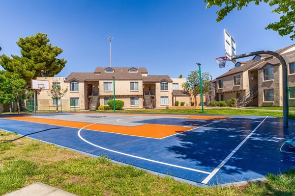Sport court for athletic activities at Union 505 Apartments, offering residents recreational opportunities in Albuquerque