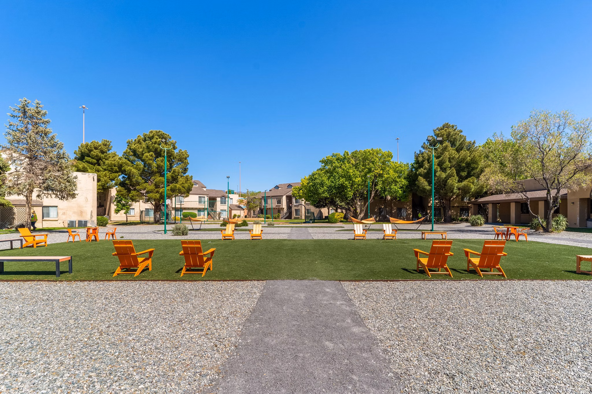 courtyard at Union 505 Apartments