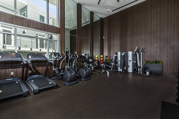 Fitness room at Vinz on Fairfax