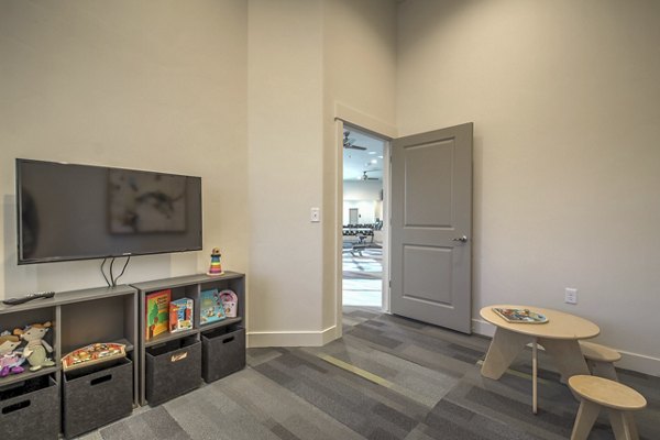 Elegant clubhouse with modern design at One West Apartments