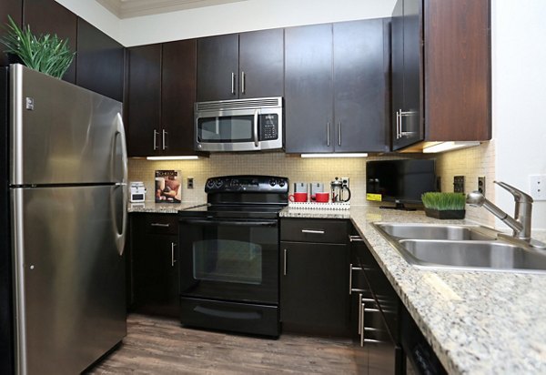 kitchen at Braeswood Place Apartments