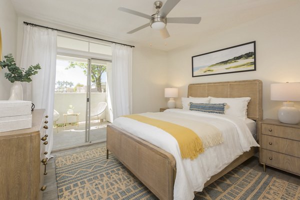 bedroom at CityScape at Lakeshore Apartments